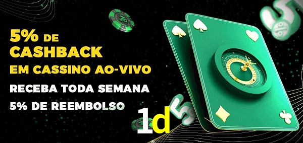 Promoções do cassino ao Vivo 1d